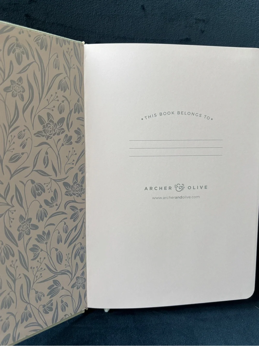 Archer And Olive beautiful notebook